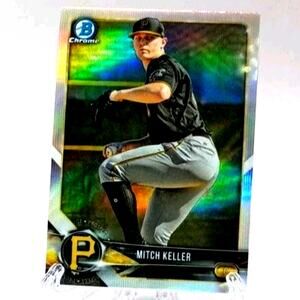 2018 Bowman Draft - Chrome Mitch Keller #BDC-86 Refractor (RC)